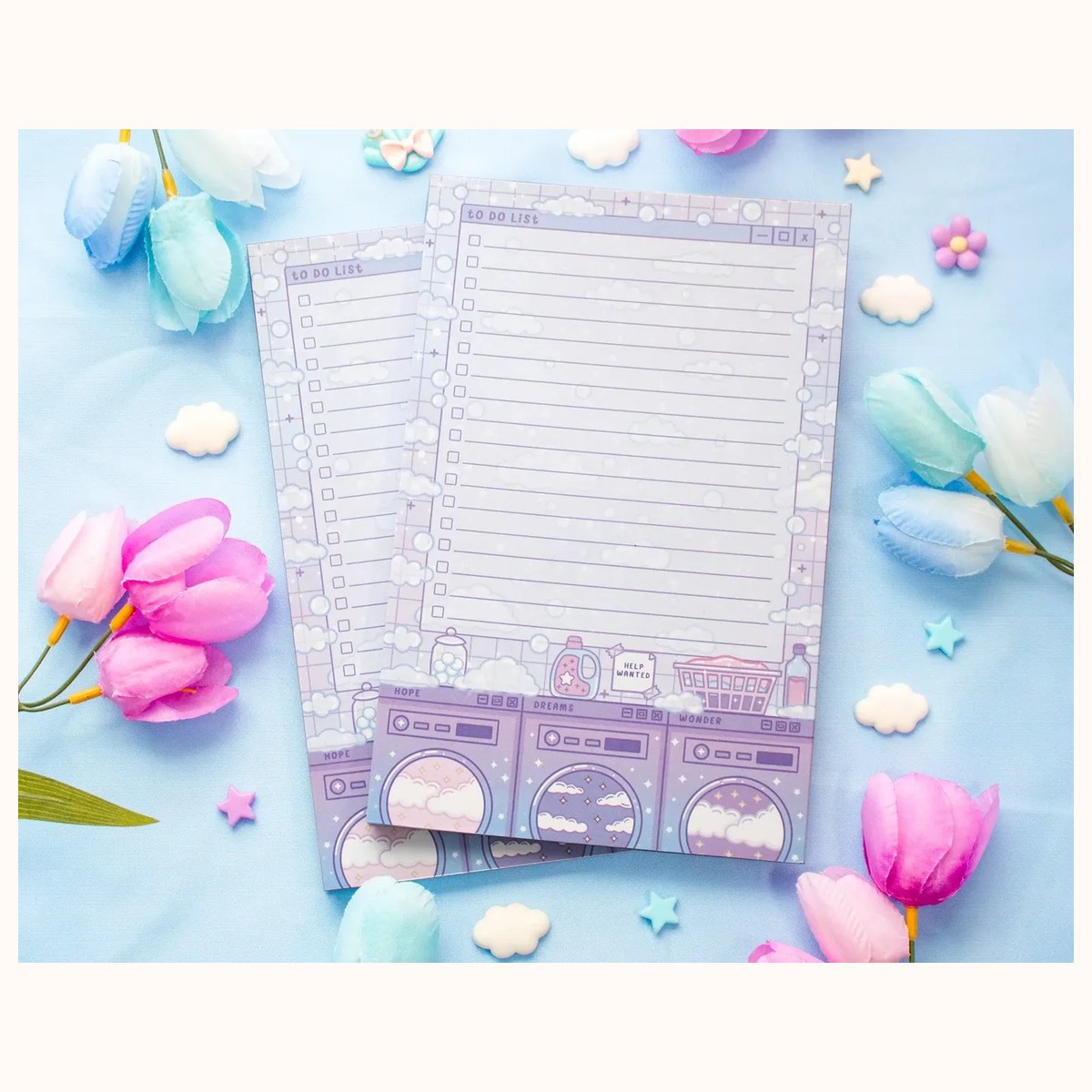 Laundromat to Do List Planner Pad view 3