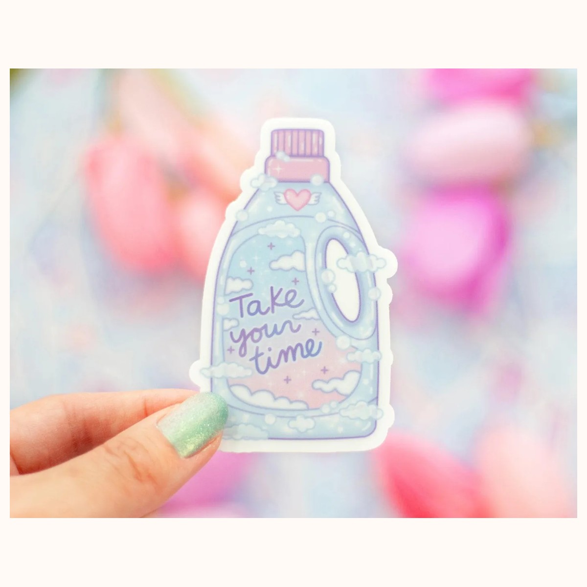 Laundry Detergent Sticker by Farouk Book Store