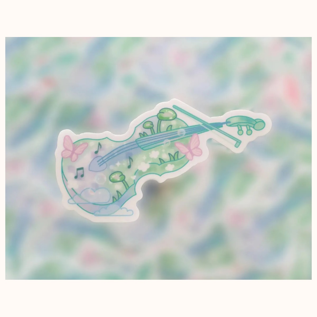 Violin Sticker view 2