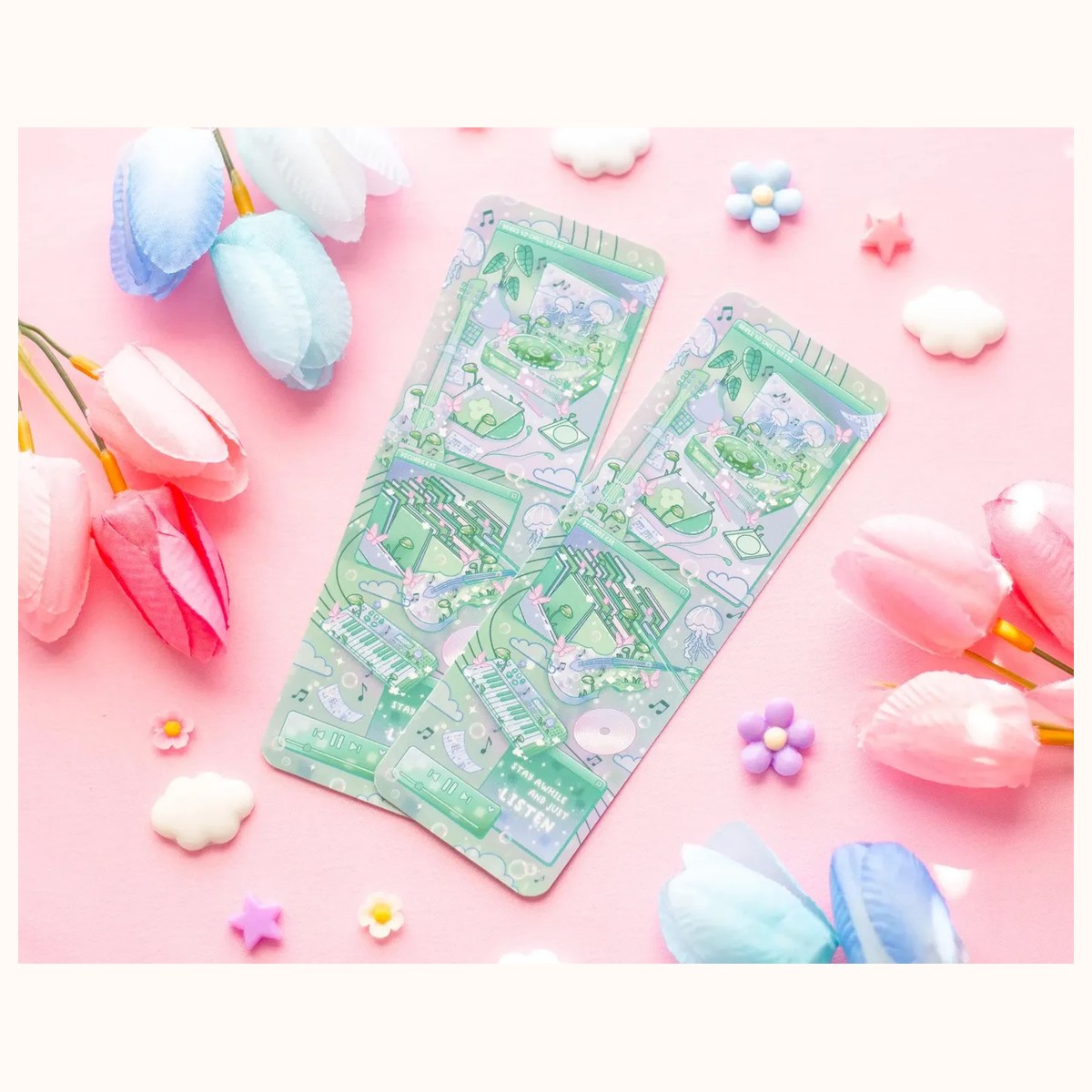 Blooming Records Bookmark view 3