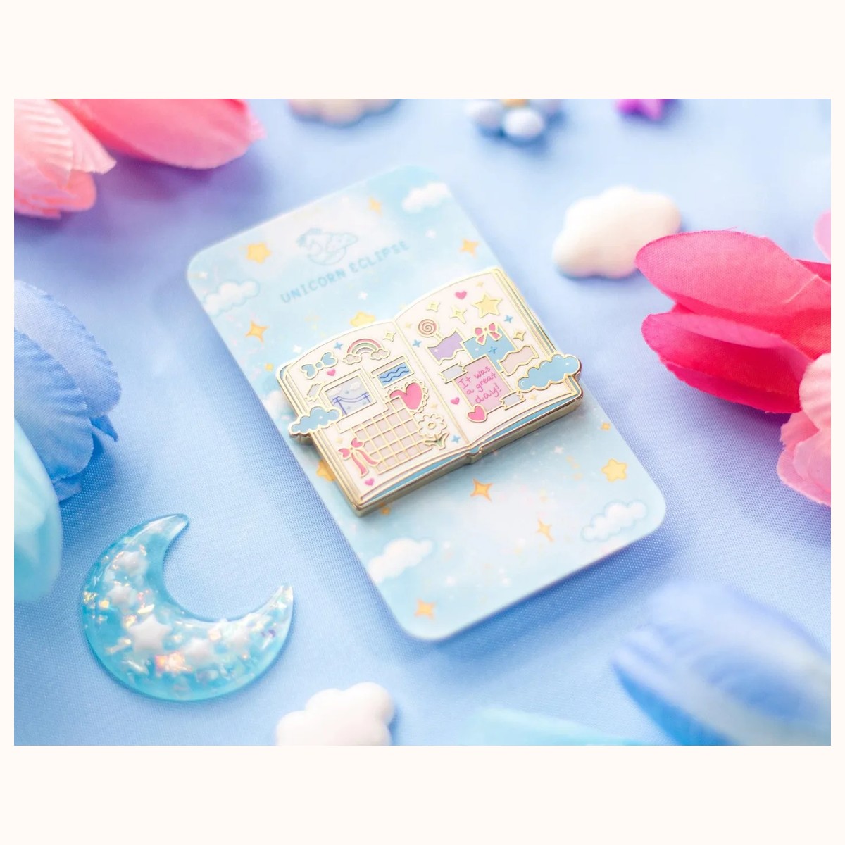Journal Enamel Pin view 6