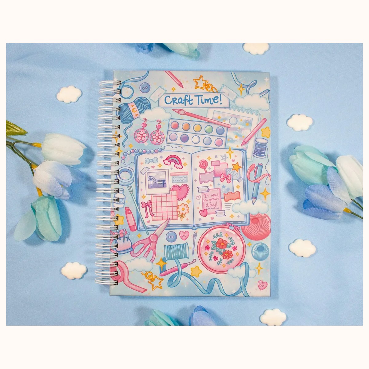 Craft Time Reusable Sticker Book by Farouk Book Store