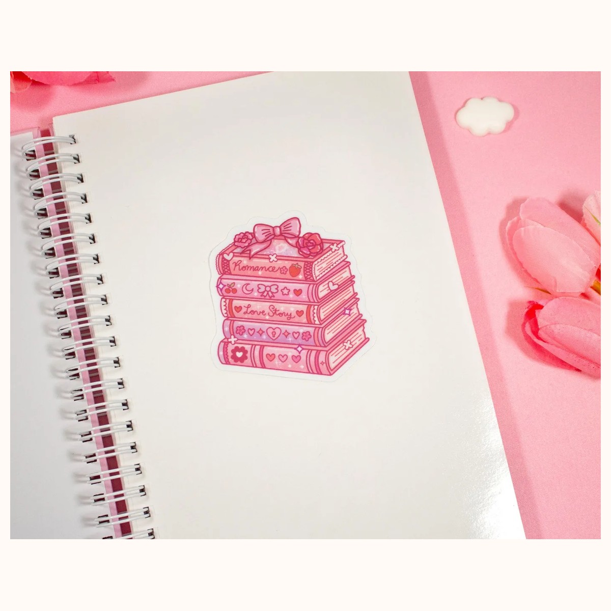 Love Story Reusable Sticker Book view 6