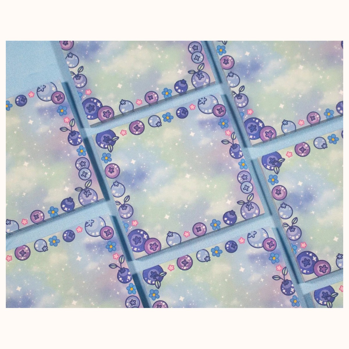 Blueberries Sticky Note view 3