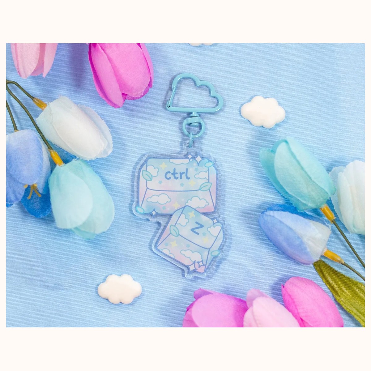 CTRL Z Keychain by Farouk Book Store