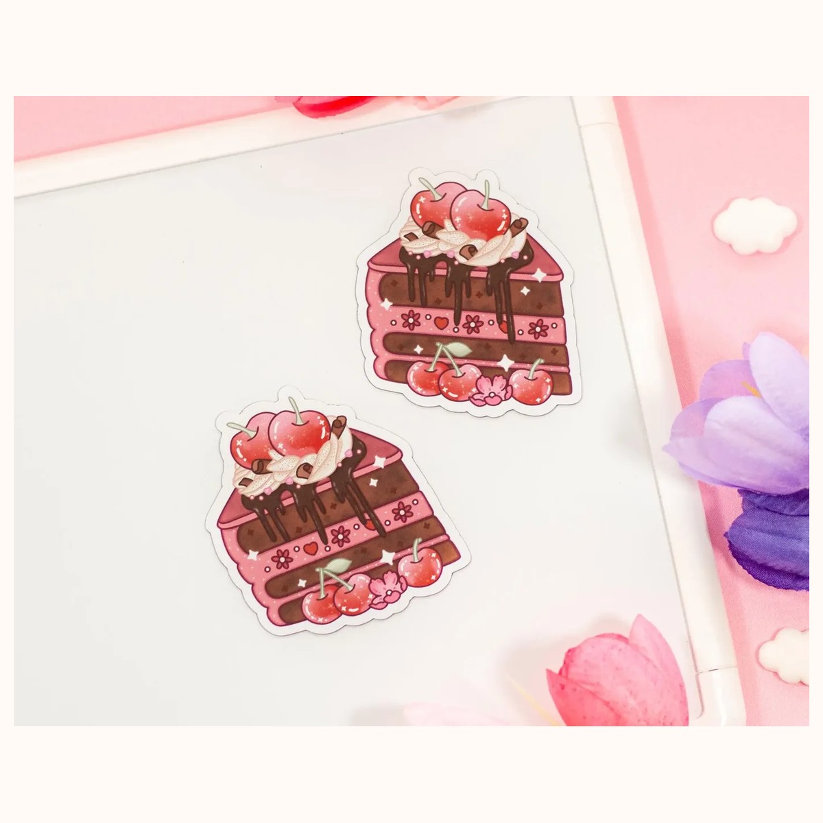Chocolate Cherry Cake Magnet view 3
