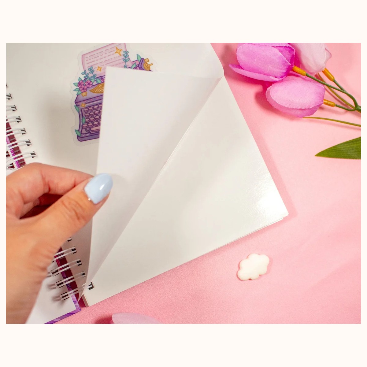 Pastel Academia Reusable Sticker Book view 2
