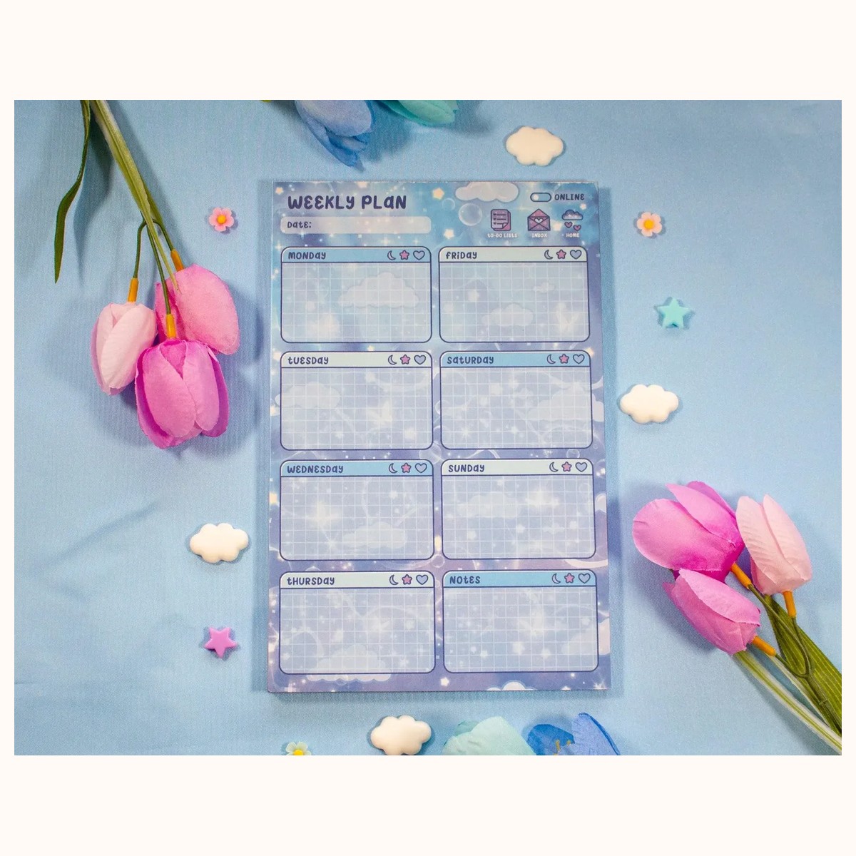 Reading Room Weekly Planner Pad, accessories from Farouk Book Store
