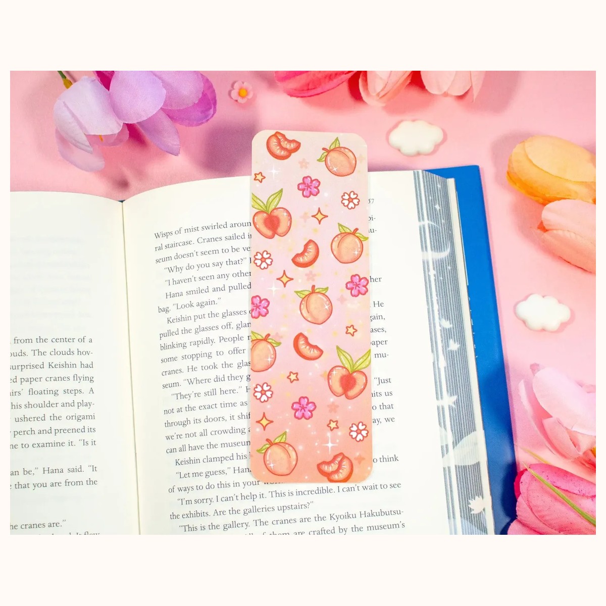 Peaches Bookmark view 2