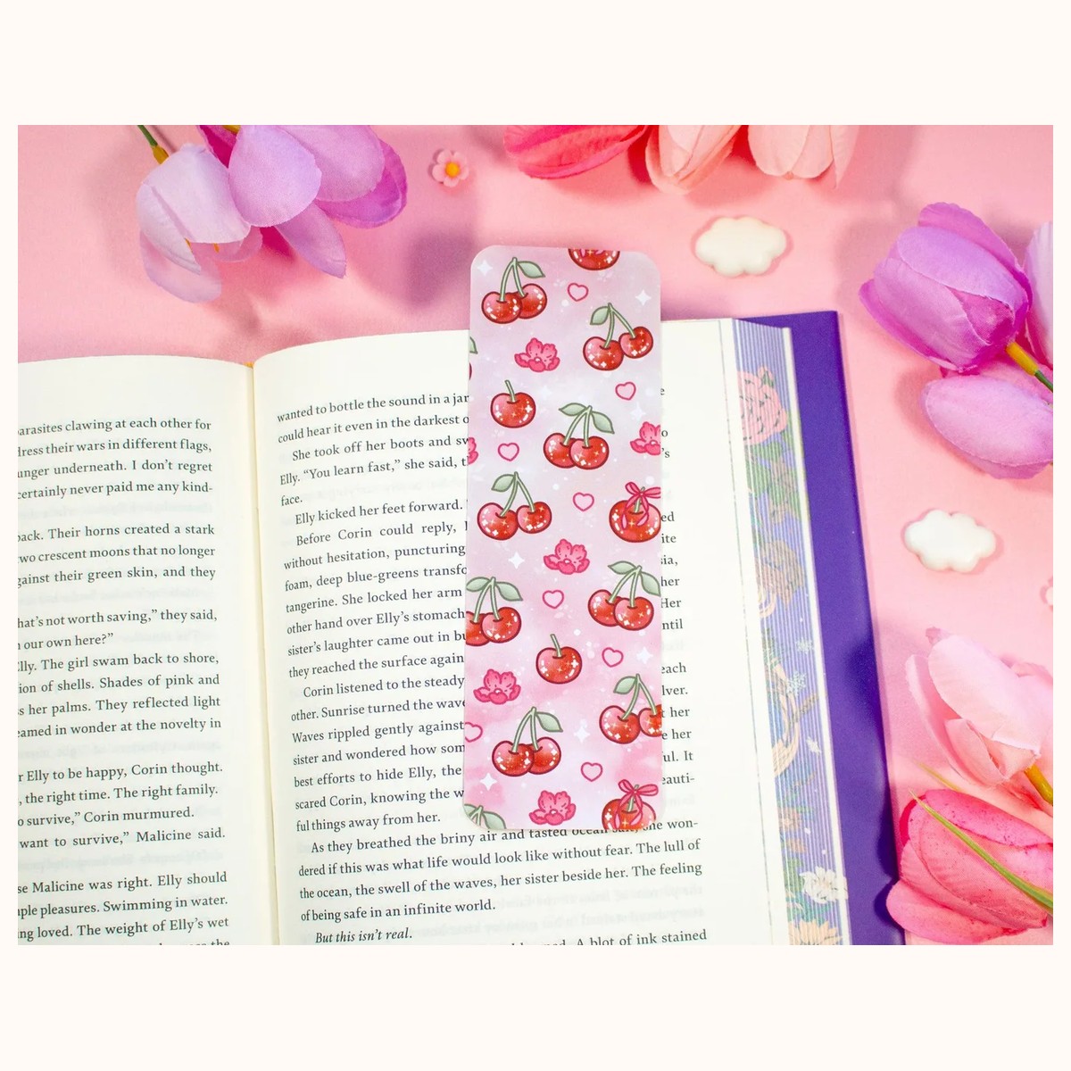 Cherries Bookmark view 2