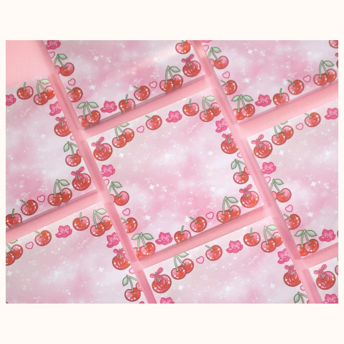 Cherries Sticky Notes view 3