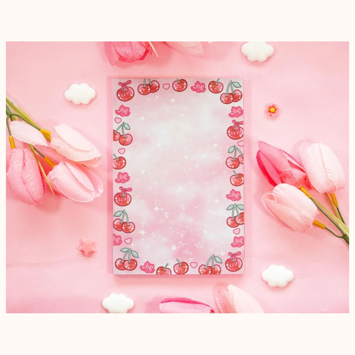 Cherries Notepad by Farouk Book Store