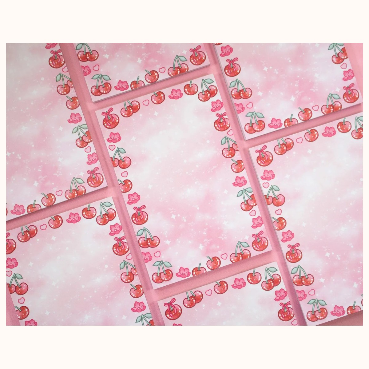 Cherries Notepad view 3