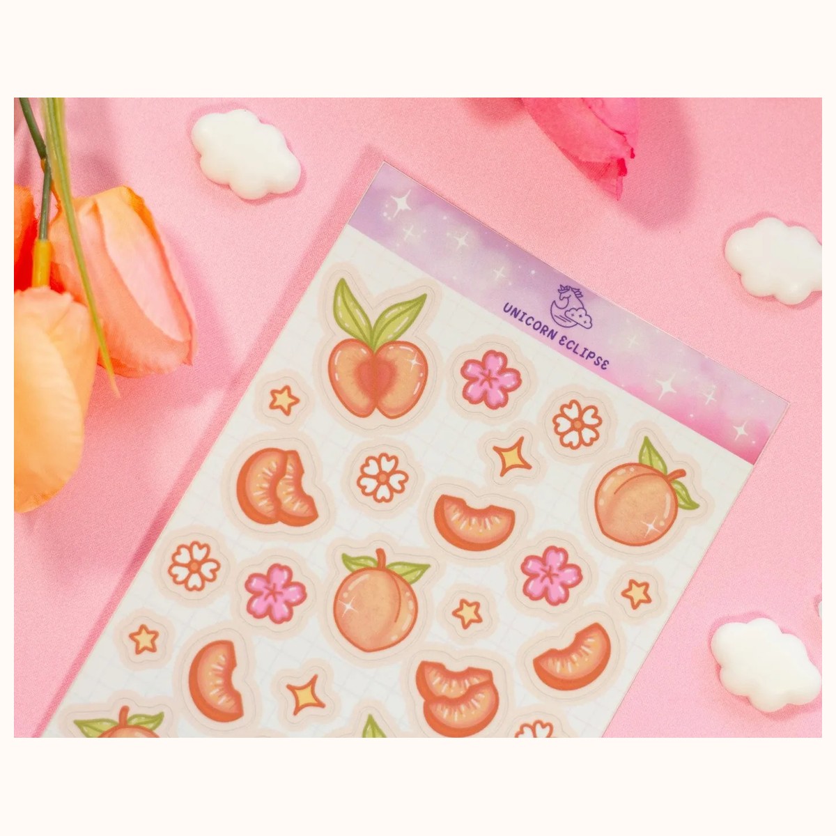 Peaches Sticker Sheet view 2