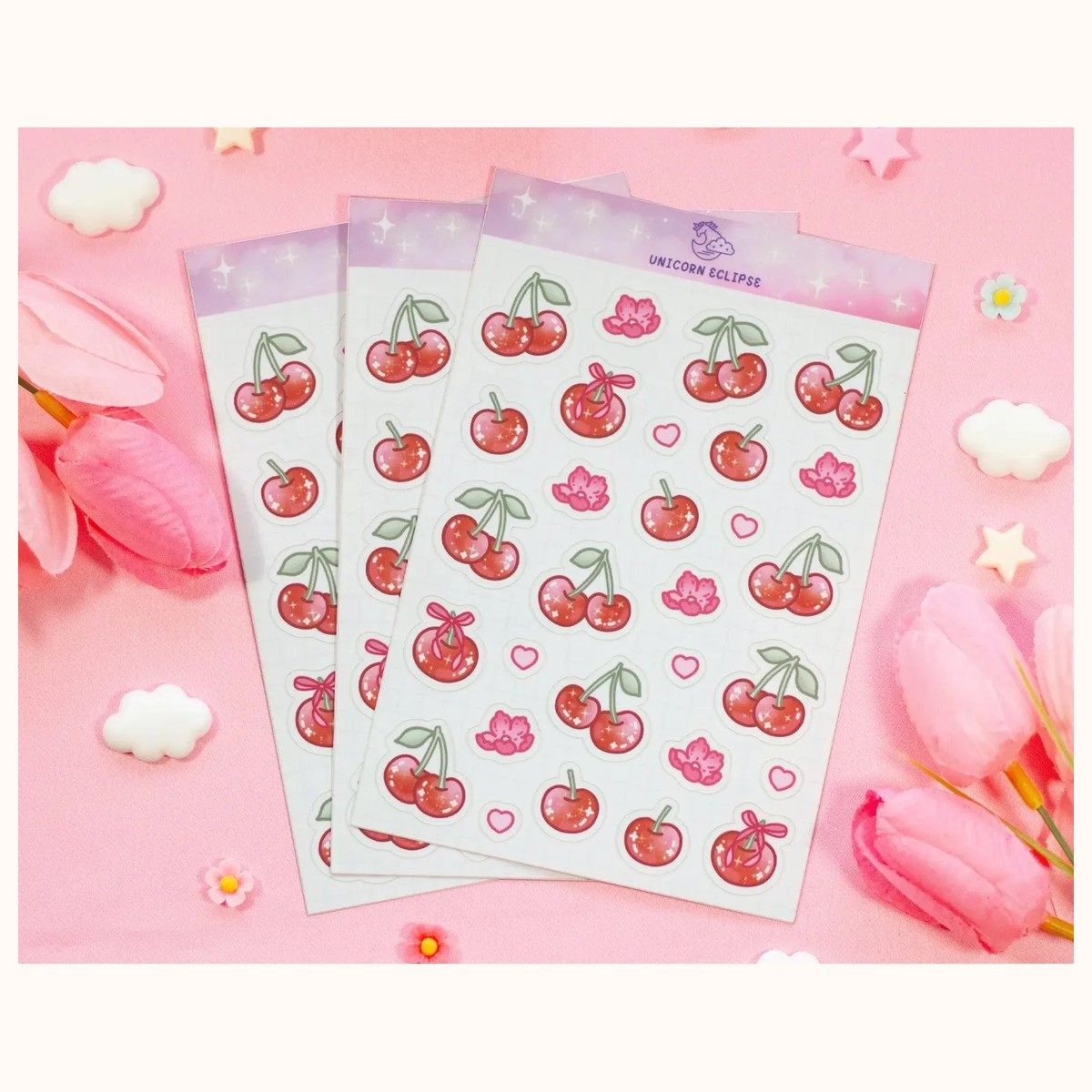 Cherries Sticker Sheet view 3