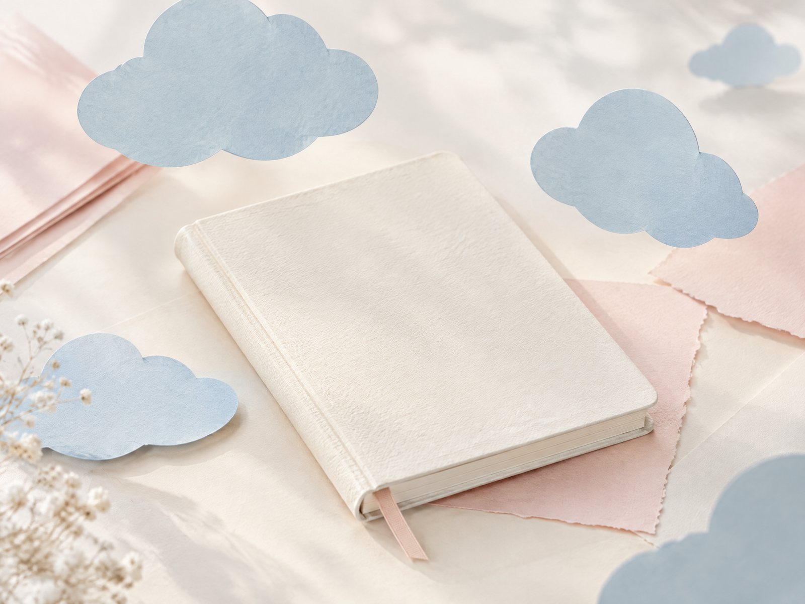 Editorial cover for Cloud-Inspired Paper Moments with Farouk