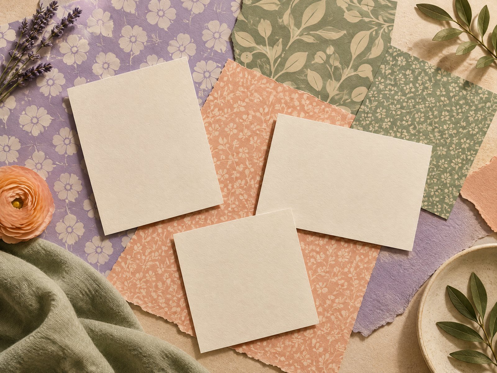 Editorial cover for Mixing Pastel Motifs in a Farouk Paper Edit