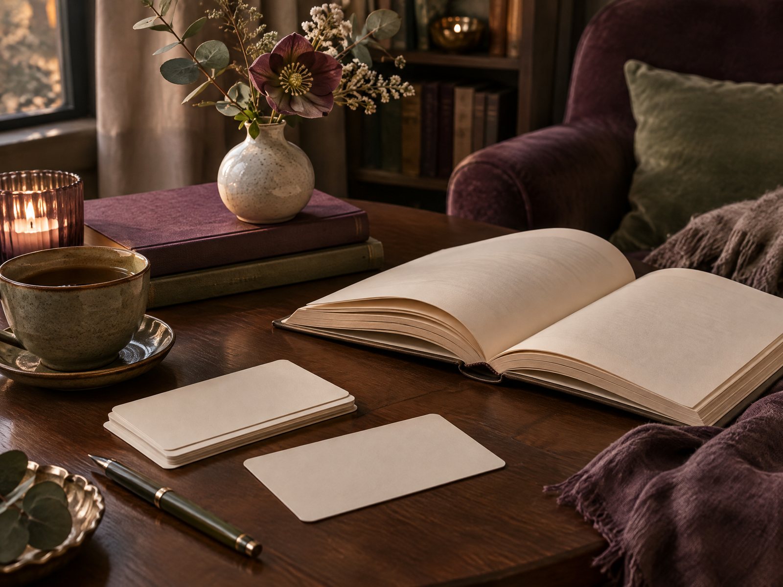 Editorial cover for Poetry Evening Prompt Cards with Farouk