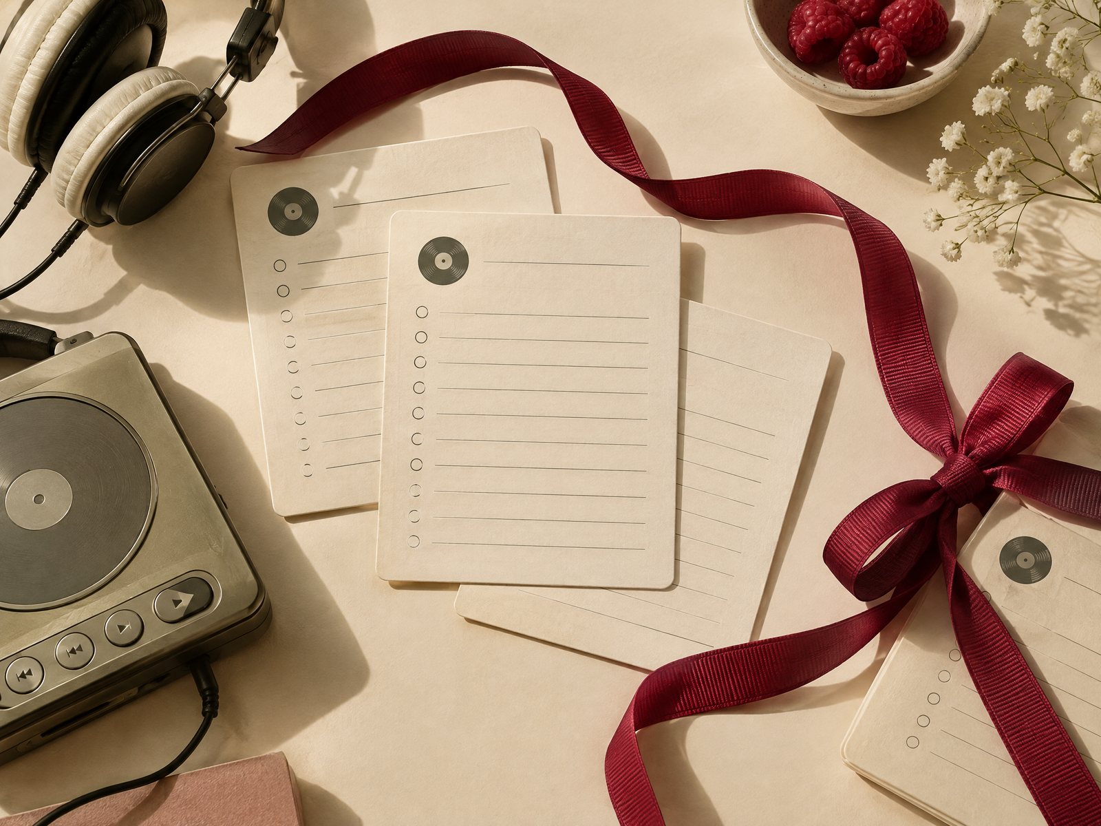 Editorial cover for A Personal Playlist Paper Gift with Farouk